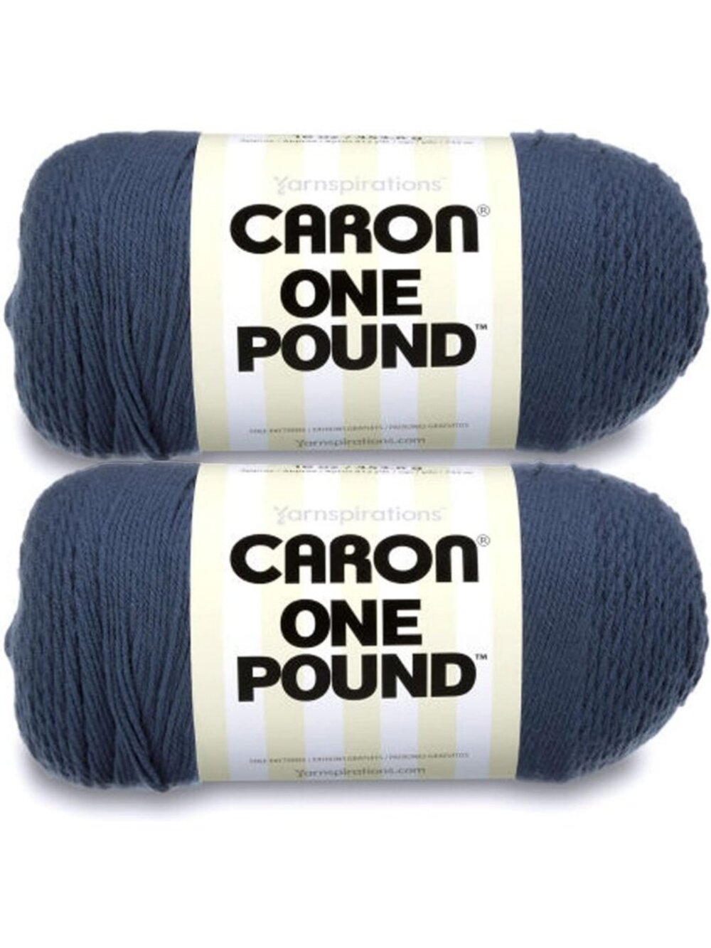 Soft Yarn for Crocheting & Knitting, Cape Cod Blue, 2-Pack - Ideal for Crafts